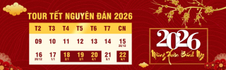 Tour Tết Nguyên Đán 2026